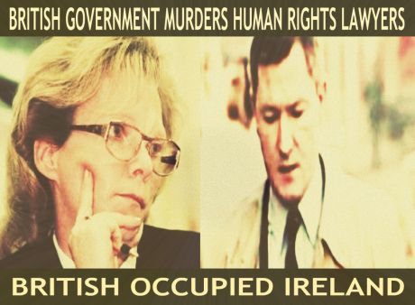 Click on image to see full-sized version Human Rights Lawyers Rosemary Nelson and Pat Finucane Murdered by British Government