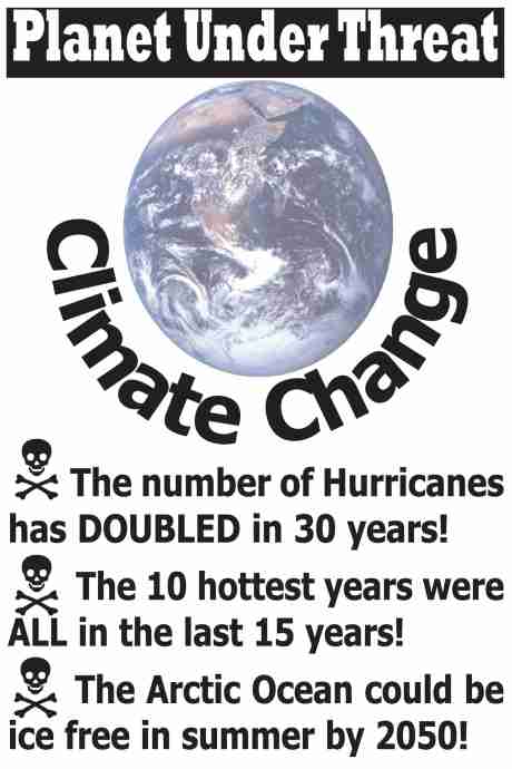 Click on image to see full-sized version Some facts and figures about climate change