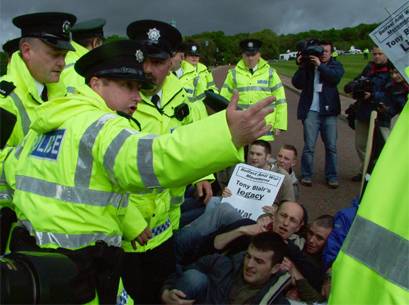 Sit Down Protest