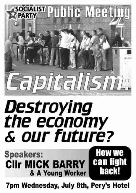 Poster for the public meeting