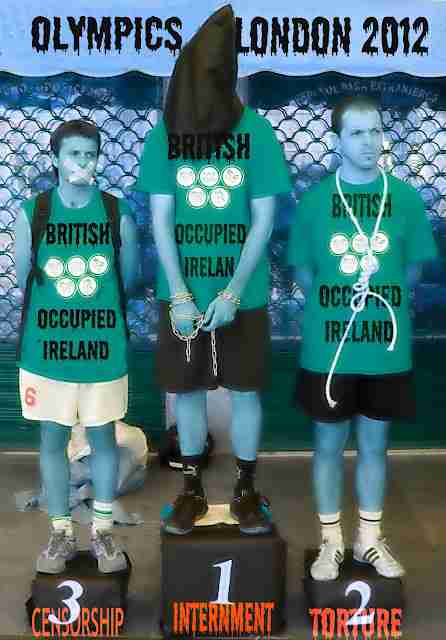 Click on image to see full-sized version London 2012 Without Human Rights