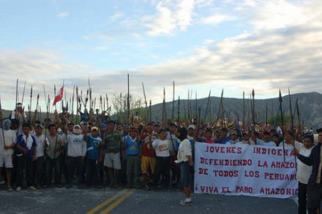 The commmunity united: Awajun, Wampis, mestizos y blancos unidos en defensa del territorio, luchando para derogatoria de los DS 