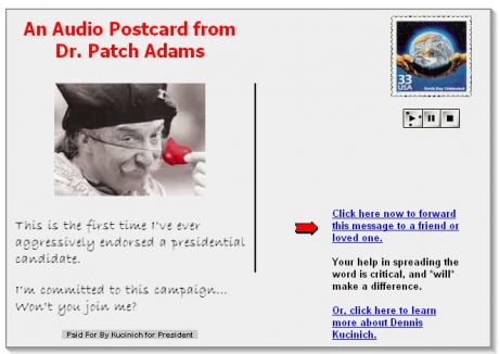 Click on image to see full-sized version patch adams - health and care revolutionary